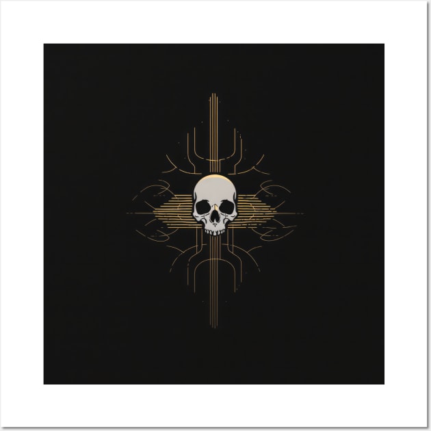 Death Symbol Wall Art by Sheptylevskyi